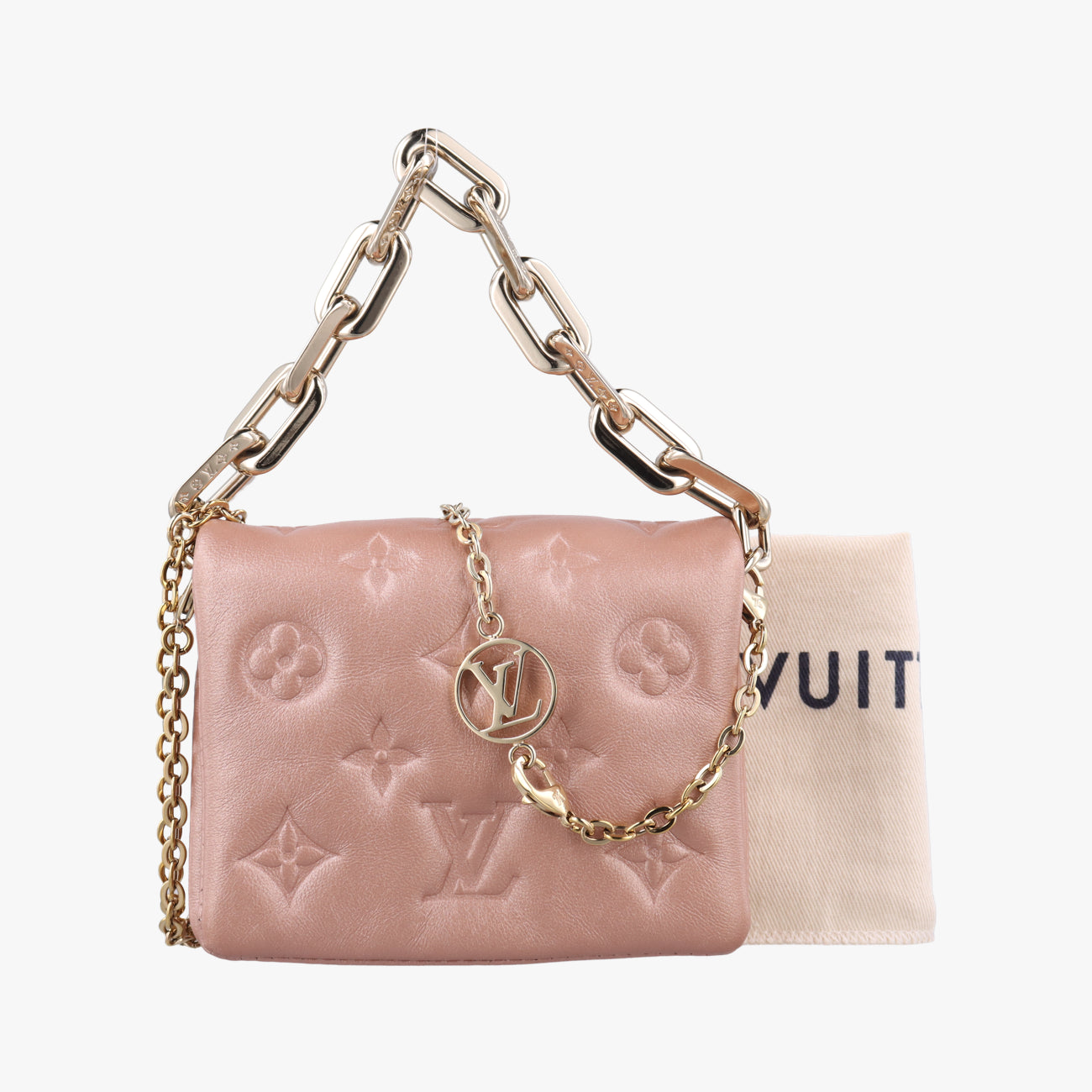 COUSSIN ROSE BALLERIN lambskin ICチップ