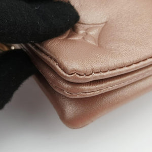 COUSSIN ROSE BALLERIN lambskin ICチップ