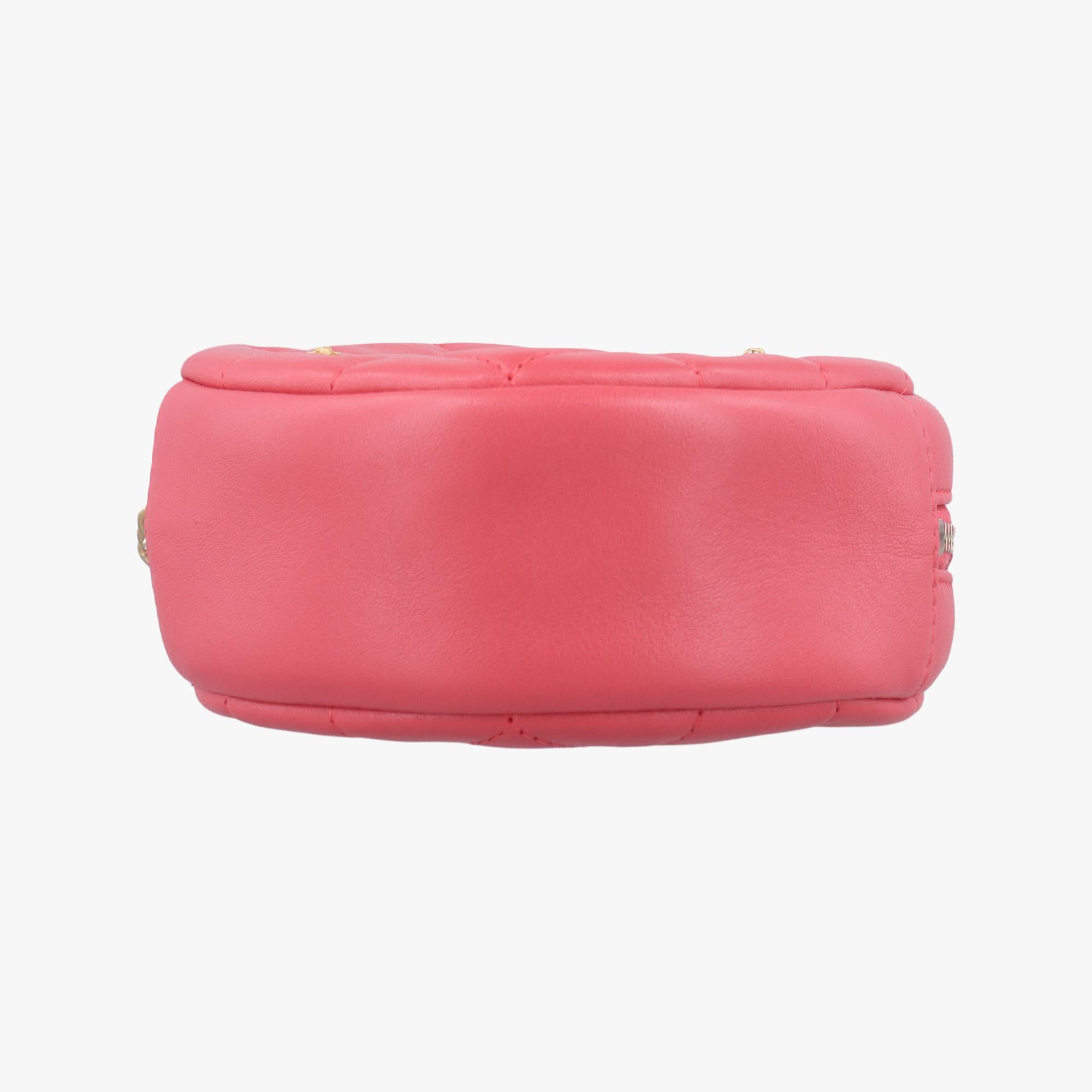 Charms Round Red lambskin 26891302