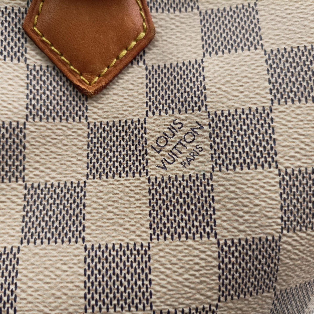 Pre-owned Louis Vuitton Speedy 30 AZUR Damier Canvas N41533 handbag | stylenewstar