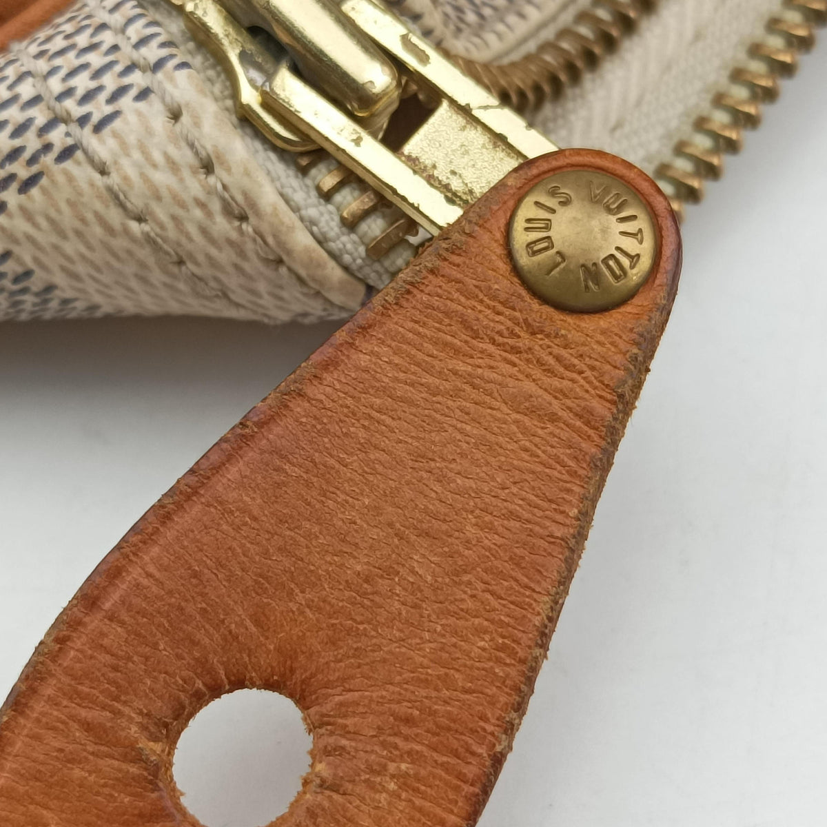 Pre-owned Louis Vuitton Speedy 30 AZUR Damier Canvas N41533 handbag | stylenewstar