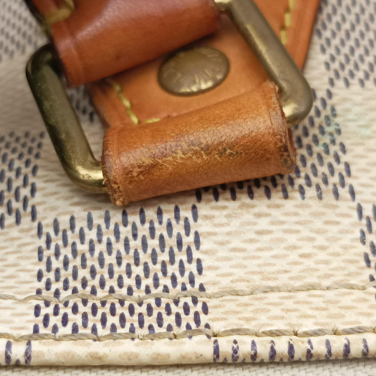 Pre-owned Louis Vuitton Speedy 30 AZUR Damier Canvas N41533 handbag | stylenewstar