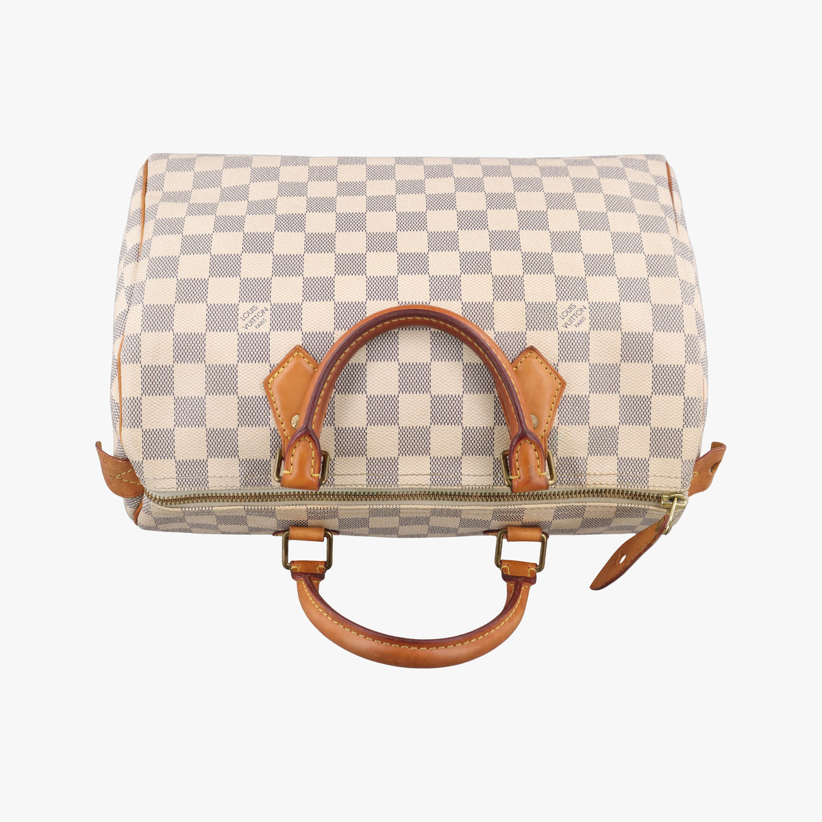 Pre-owned Louis Vuitton Speedy 30 AZUR Damier Canvas N41533 handbag | stylenewstar