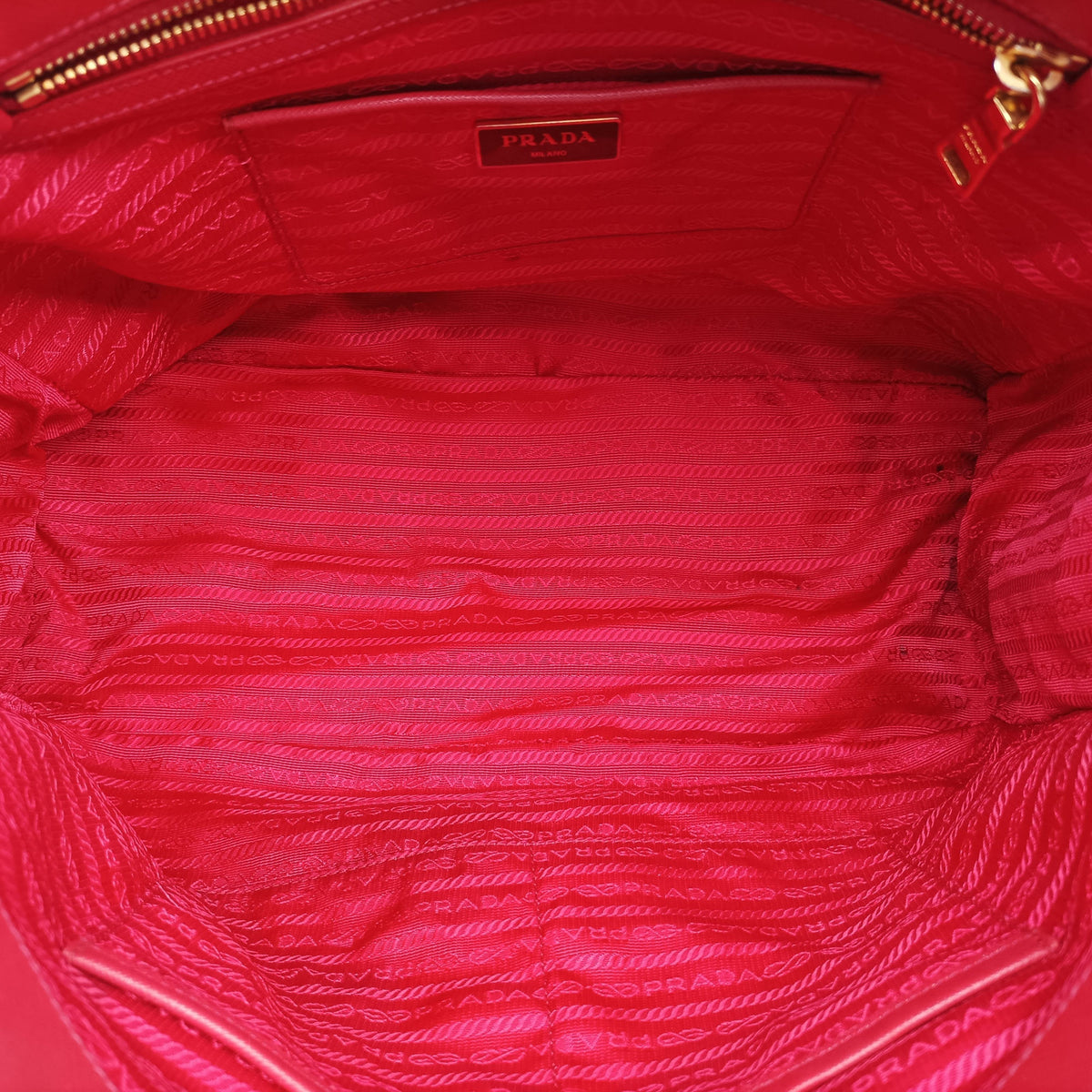 Secondhand Prada Galleria Red SAFFIANO Leather BN1786 handbag | stylenewstar