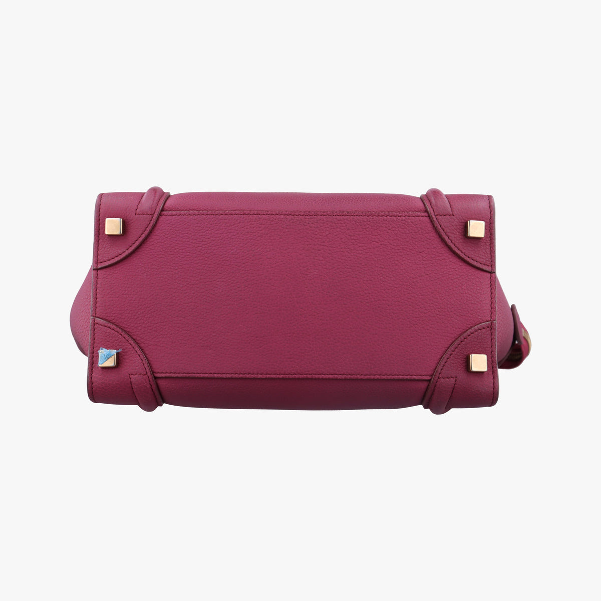 Pre-owned Celine Luggage Micro shopper Pink Leather  handbag | stylenewstar