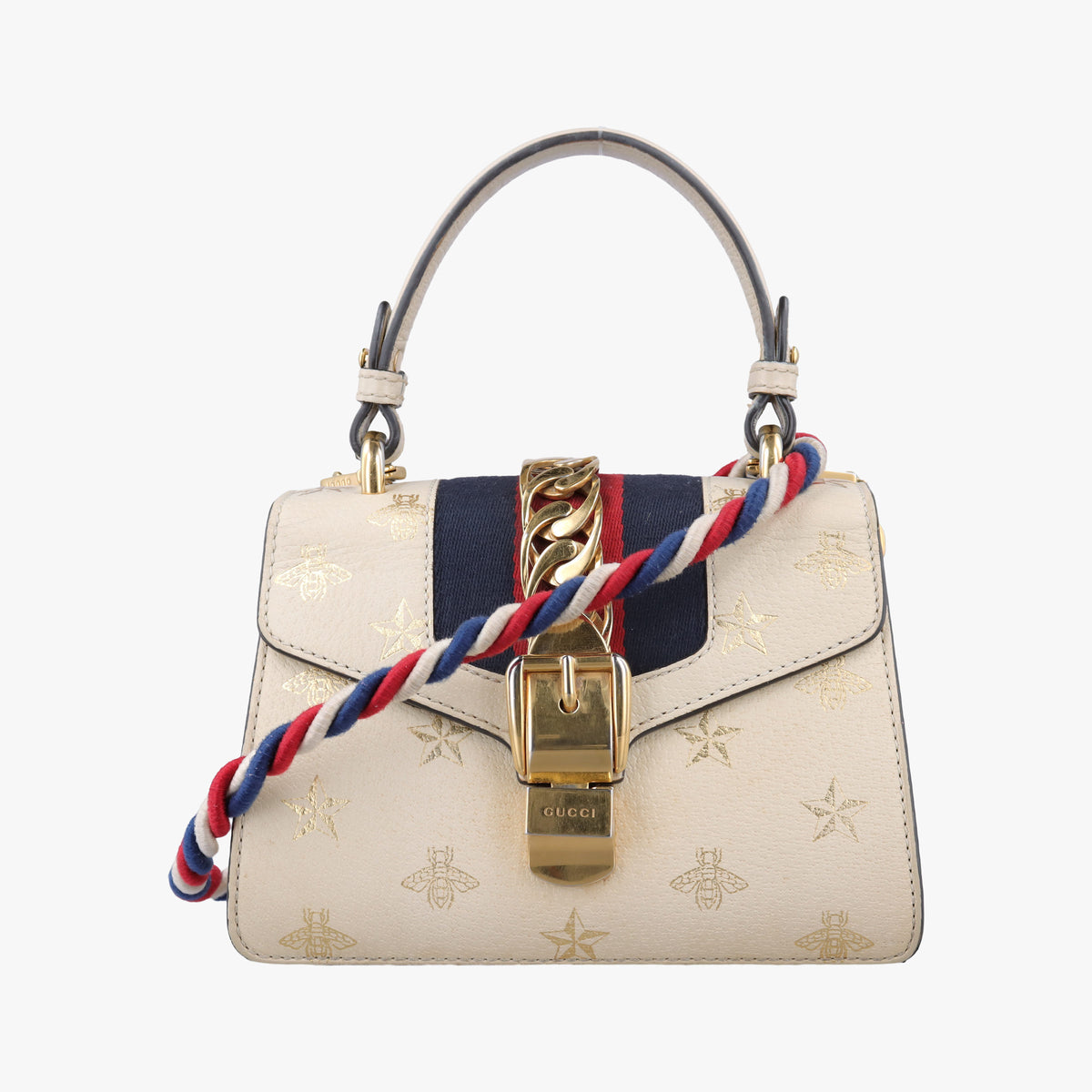 Vintage Gucci Sylvie White Leather 470270 shoulderbag | stylenewstar