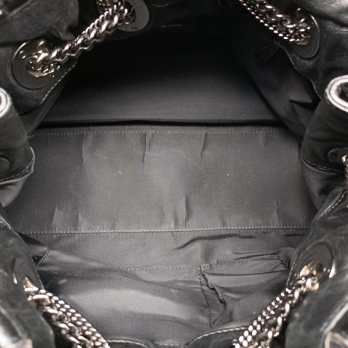 Pre-owned Christian Dior Cannage stitching Black Lambskin  handbag | stylenewstar