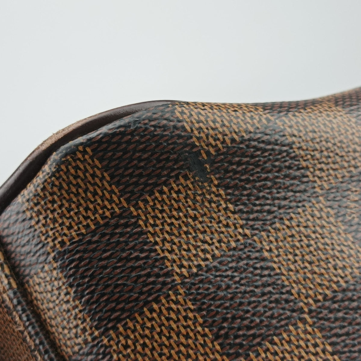 Secondhand Louis Vuitton SHELTON MM EBENE Damier Canvas N41149 shoulderbag | stylenewstar