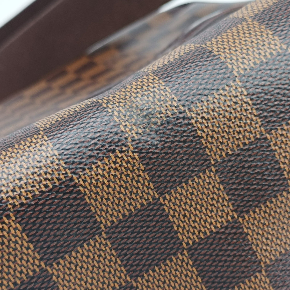 Secondhand Louis Vuitton SHELTON MM EBENE Damier Canvas N41149 shoulderbag | stylenewstar