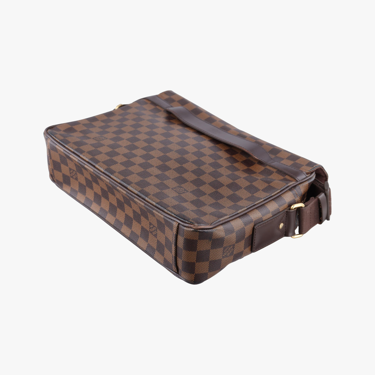 Secondhand Louis Vuitton SHELTON MM EBENE Damier Canvas N41149 shoulderbag | stylenewstar