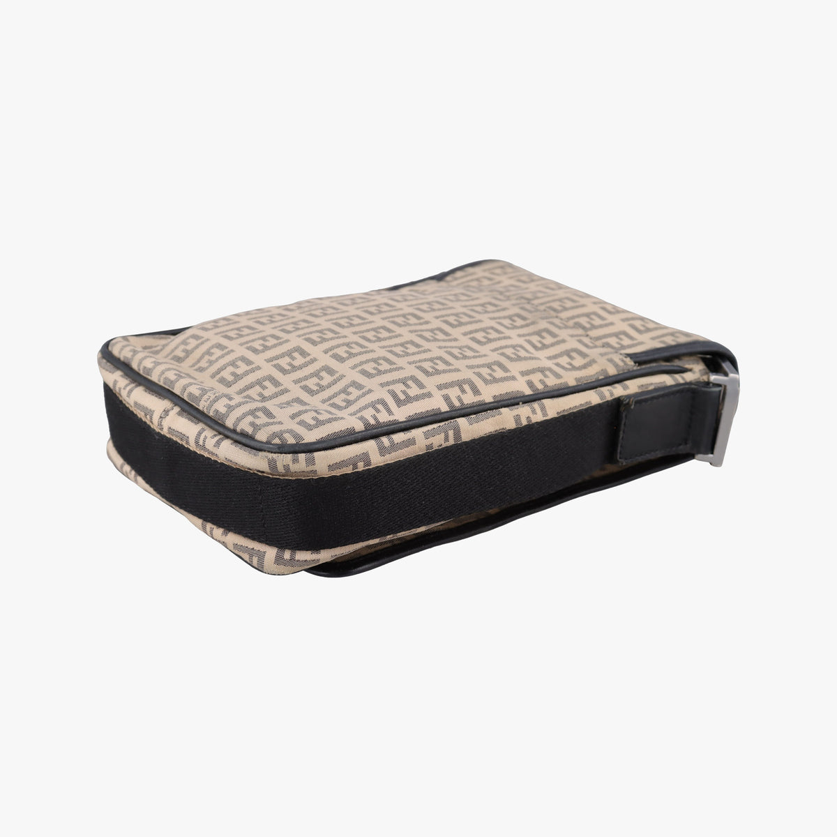 Pre-owned Fendi Zucchino Beige canvas  shoulderbag | stylenewstar