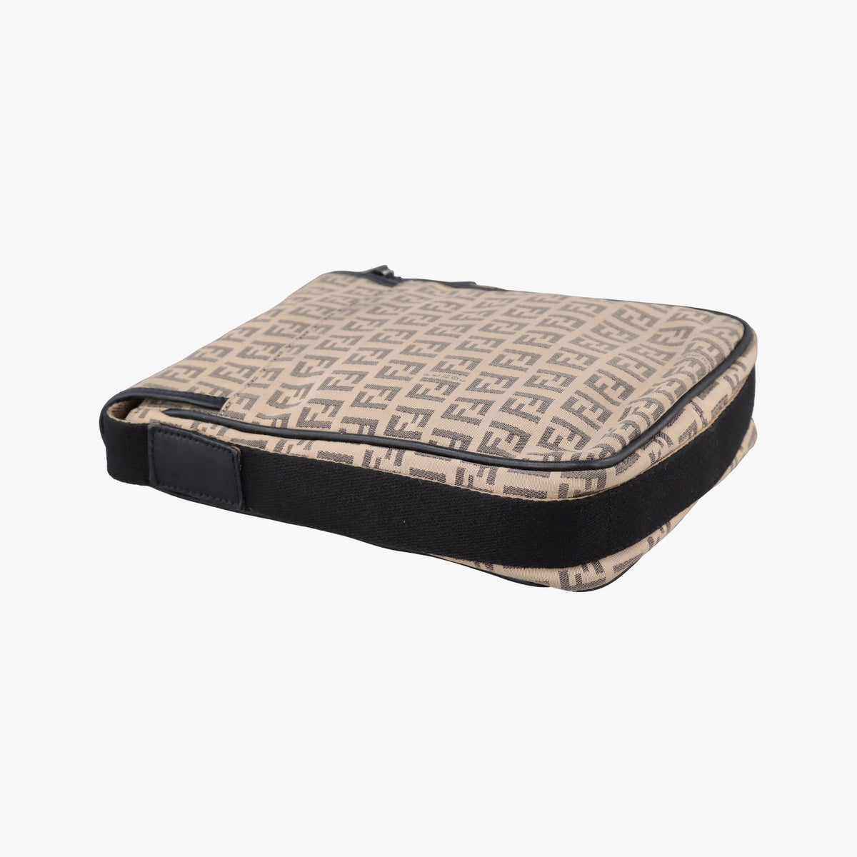 Pre-owned Fendi Zucchino Beige canvas  shoulderbag | stylenewstar
