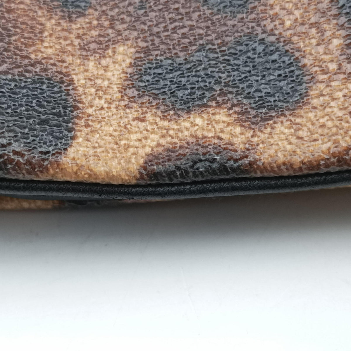 Pre-owned Dolce & Gabbana Leopard Print Tote Brown Leather  shoulderbag | stylenewstar