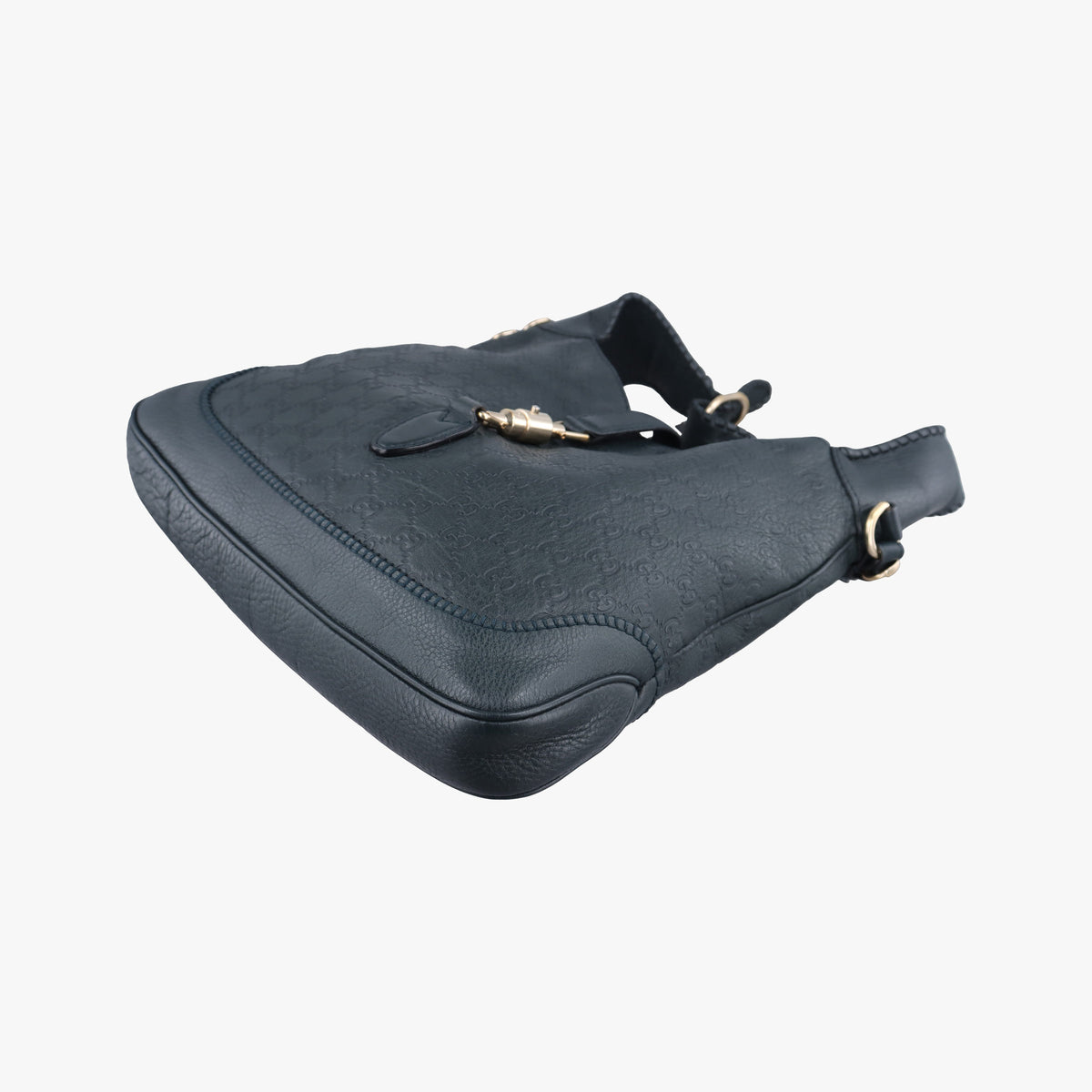 Pre-owned Gucci New Jackie Green Leather 246907 shoulderbag | stylenewstar