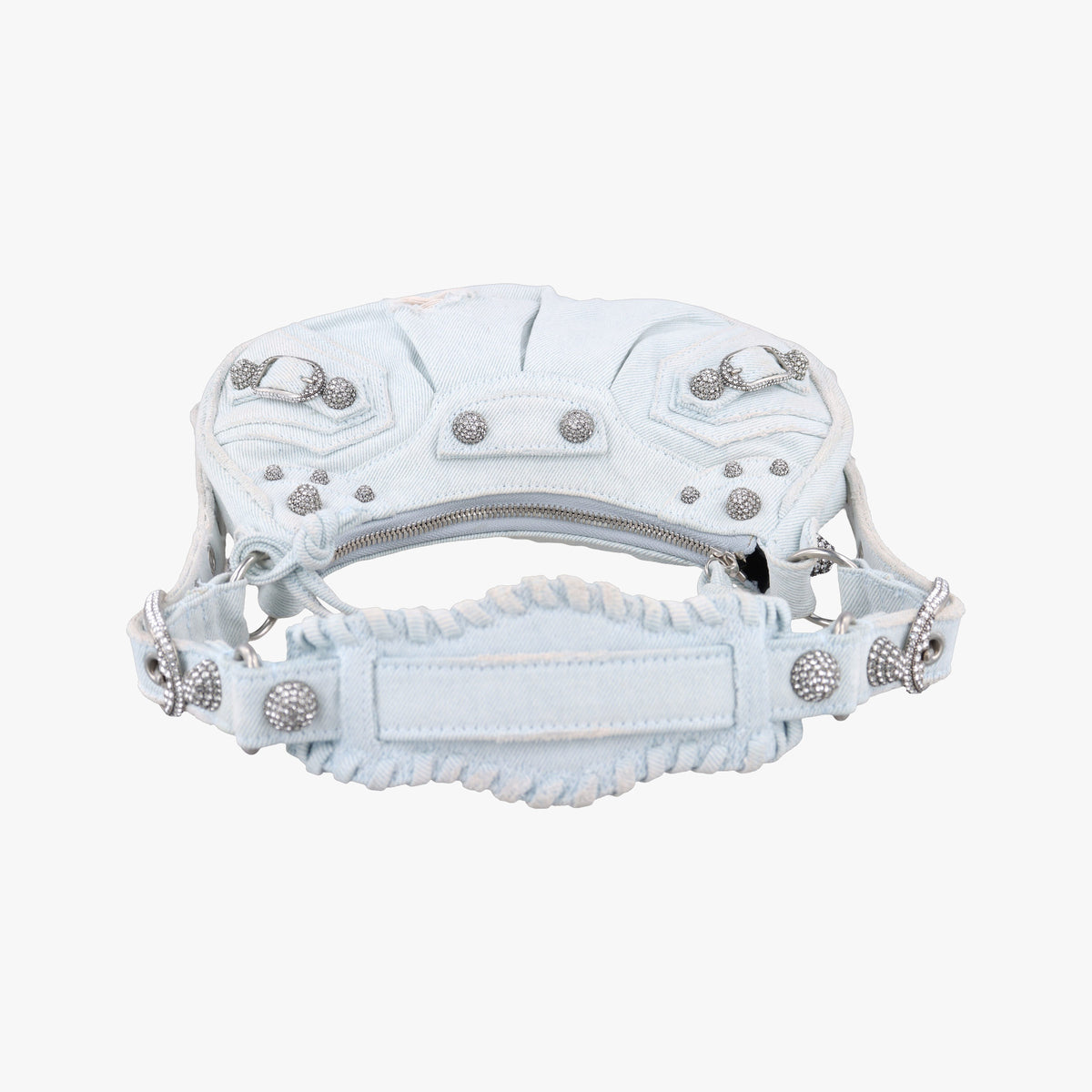 Secondhand Balenciaga Le Cagole Blue Denim  shoulderbag | stylenewstar