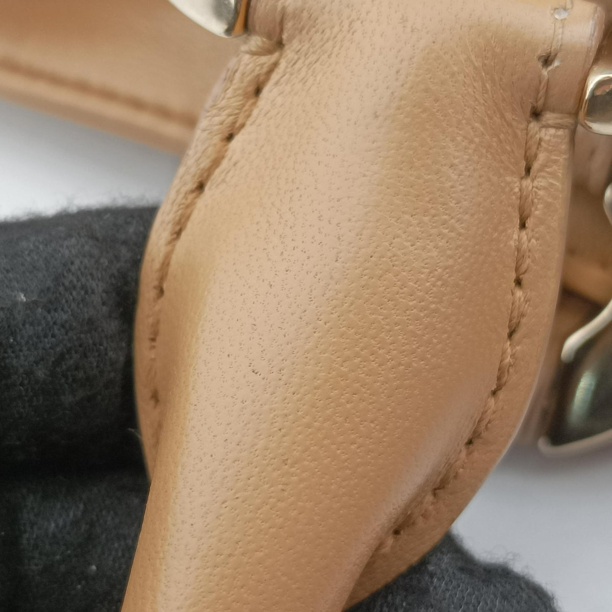 Pre-owned Christian Dior Cannage stitching Camel Lambskin  handbag | stylenewstar