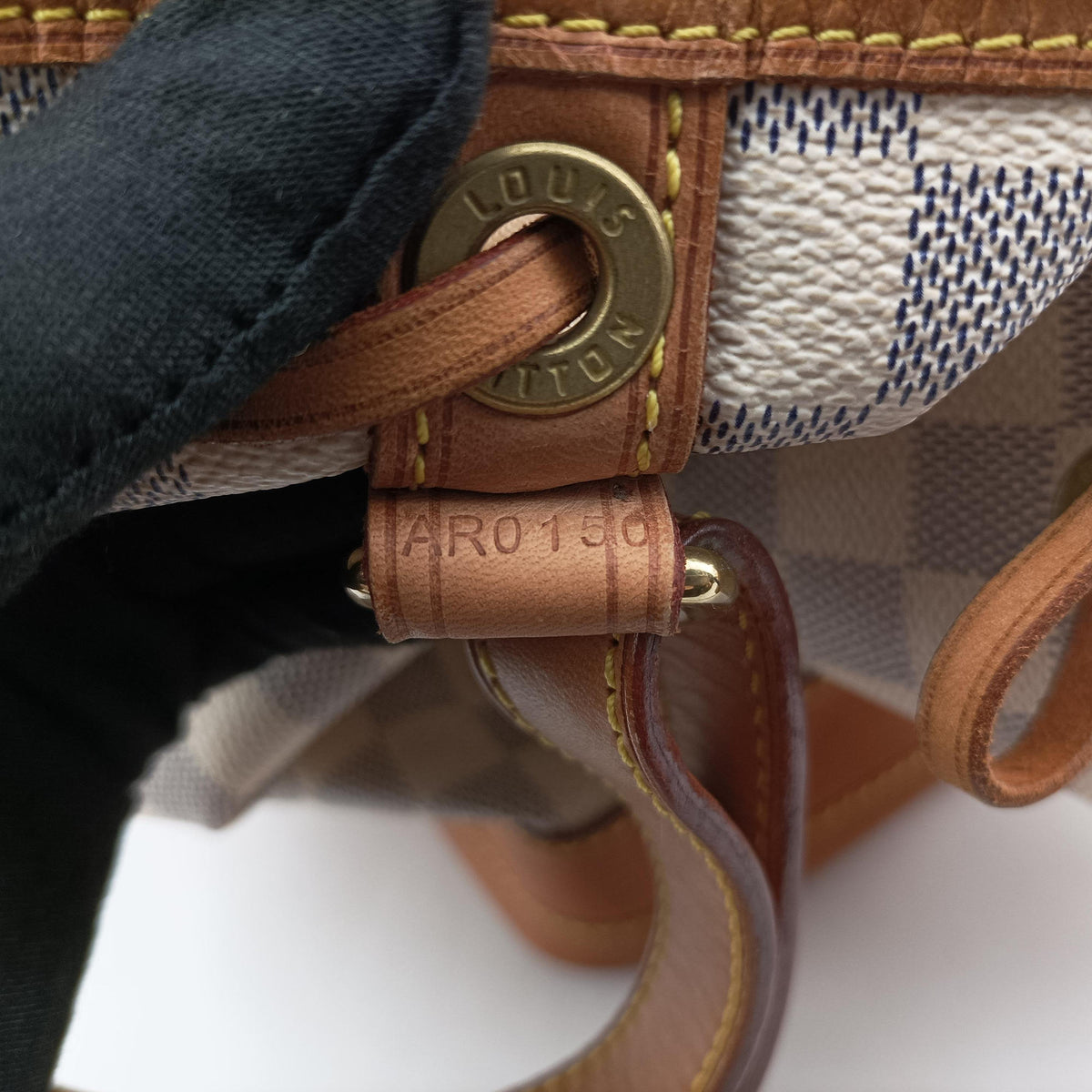 Pre-owned Louis Vuitton Noe AZUR Damier Canvas N42222 shoulderbag | stylenewstar