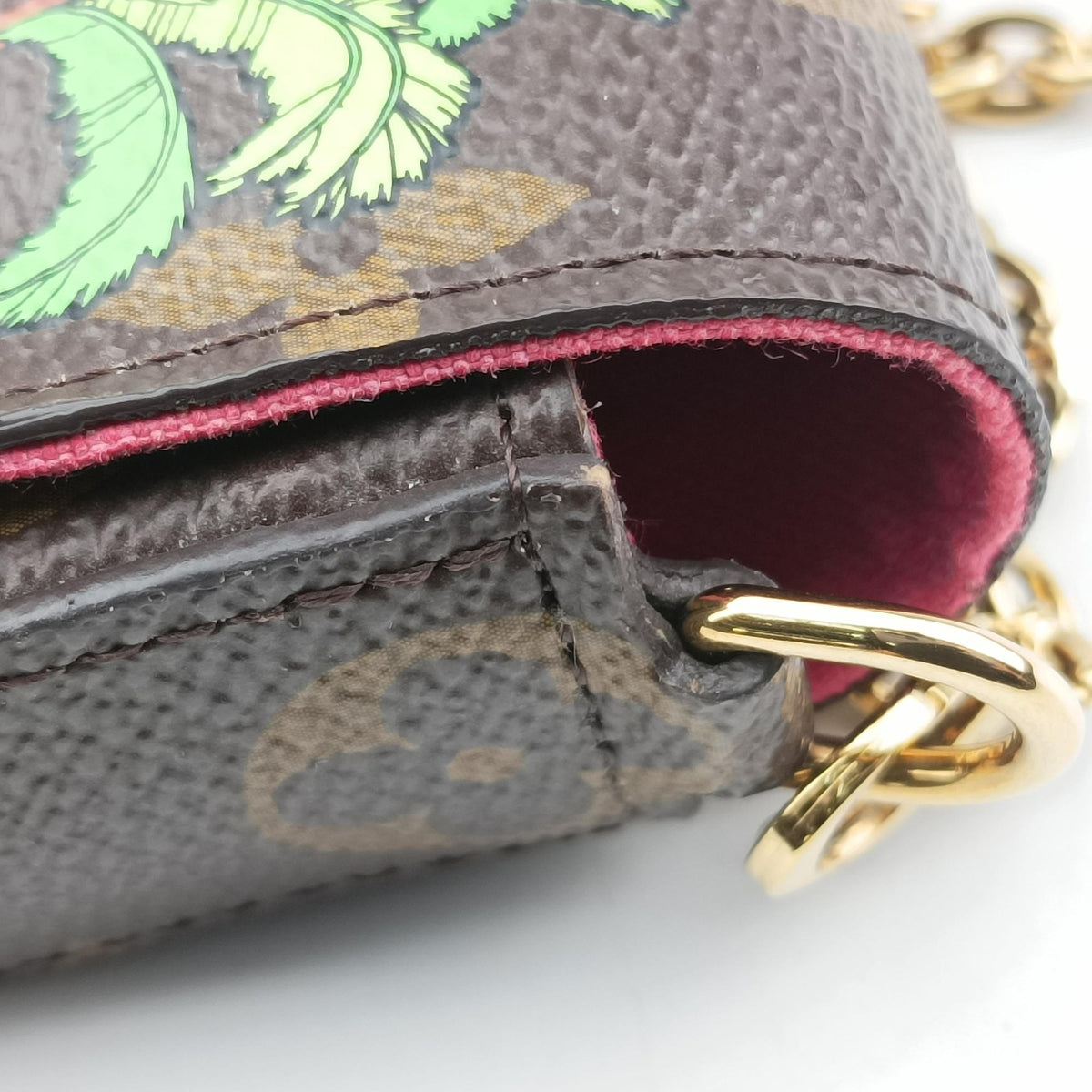 Vintage Louis Vuitton Pochette Felicie Vivienne Brown×multi Monogram canvas M80859 shoulderbag | stylenewstar