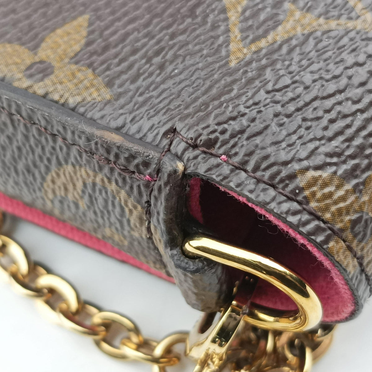 Vintage Louis Vuitton Pochette Felicie Vivienne Brown×multi Monogram canvas M80859 shoulderbag | stylenewstar