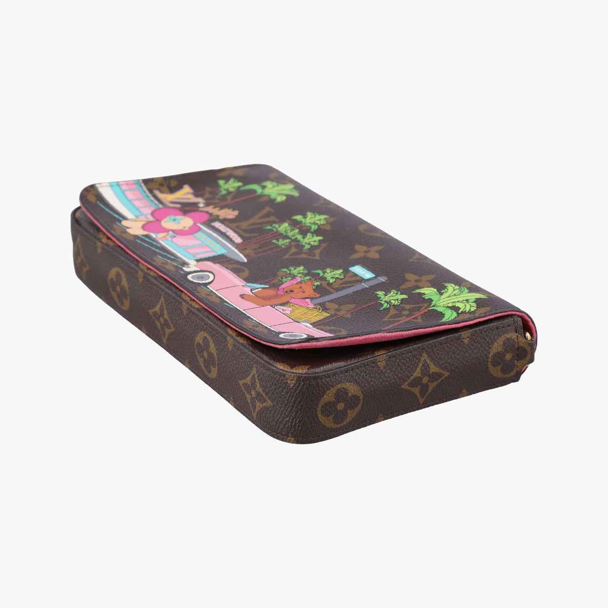 Vintage Louis Vuitton Pochette Felicie Vivienne Brown×multi Monogram canvas M80859 shoulderbag | stylenewstar