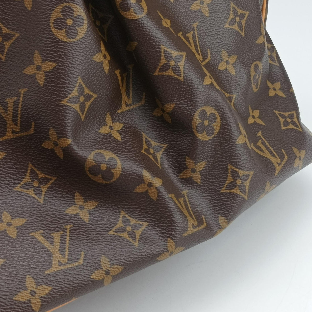Pre-owned Louis Vuitton PALERMO PM brown Monogram Canvas M40145 shoulderbag | stylenewstar