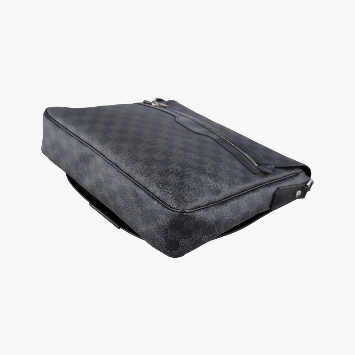 Pre-owned Louis Vuitton DANIEL MM Noir Damier GRAPHITE N58029 shoulderbag | stylenewstar