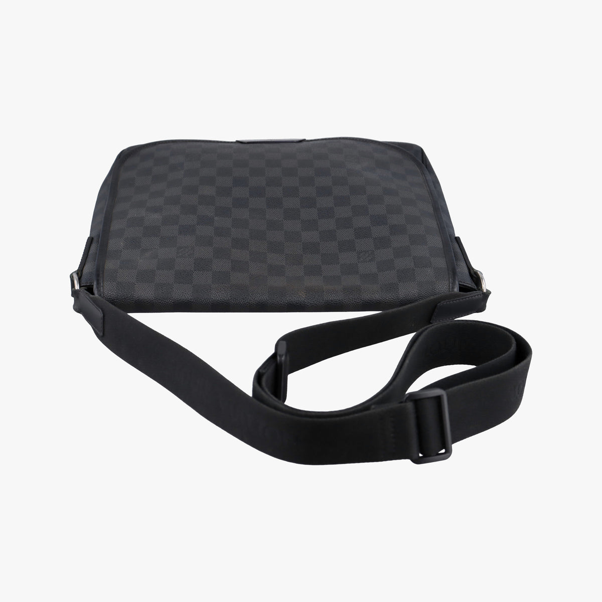 Pre-owned Louis Vuitton DANIEL MM Noir Damier GRAPHITE N58029 shoulderbag | stylenewstar