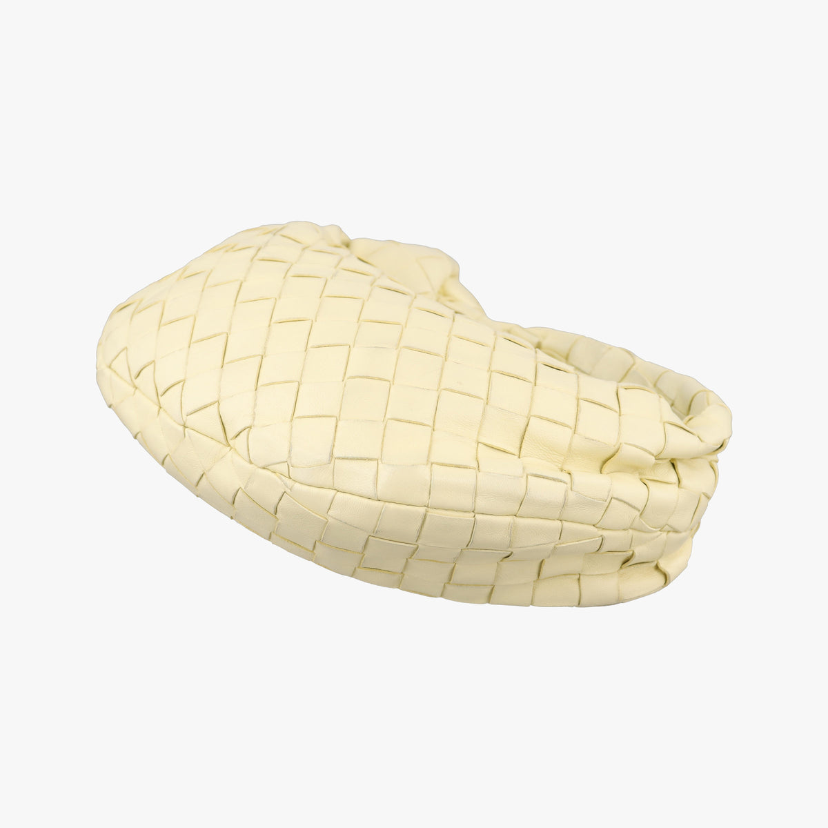 Secondhand Bottega Veneta The Jodie Yellow lambskin  handbag | stylenewstar