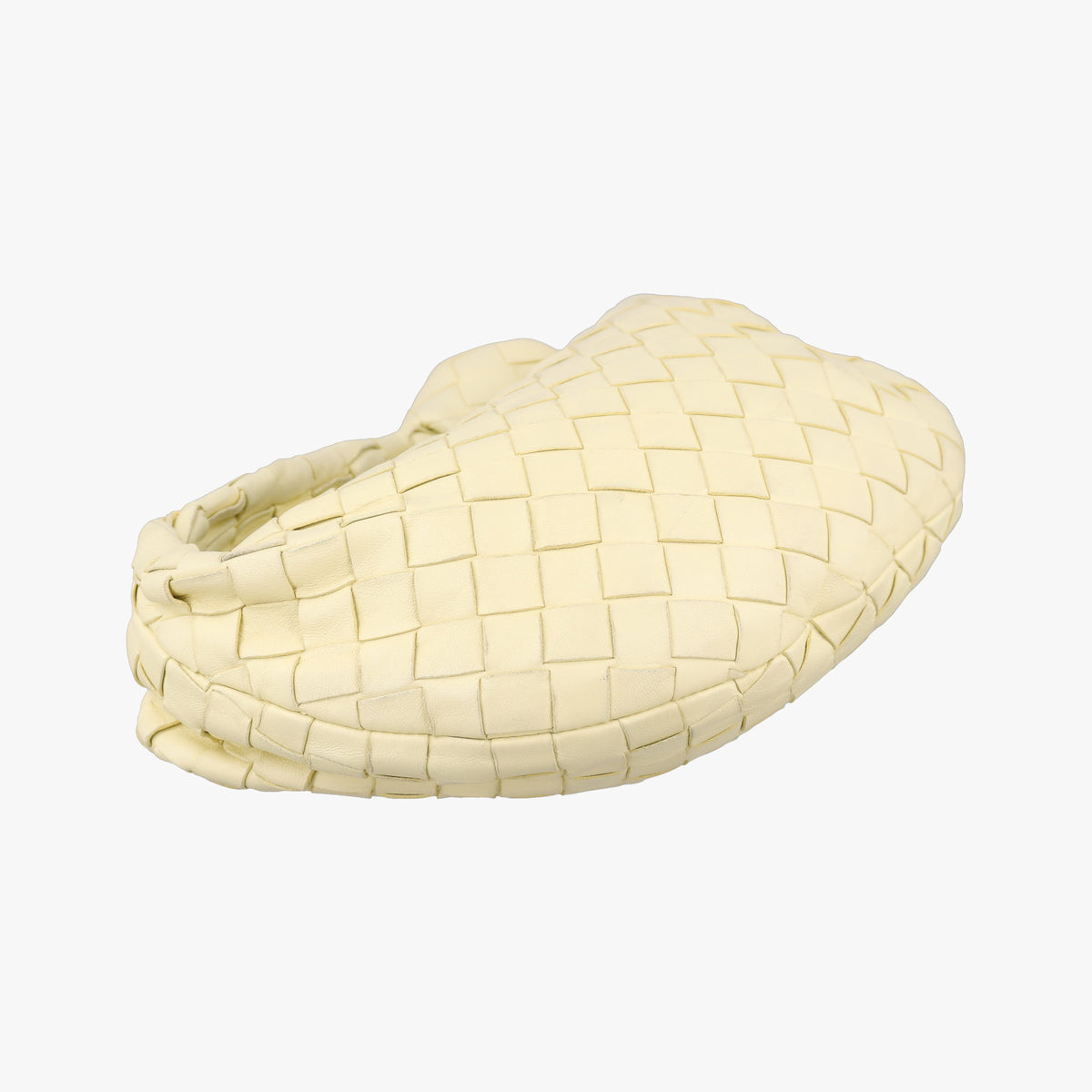 Secondhand Bottega Veneta The Jodie Yellow lambskin  handbag | stylenewstar