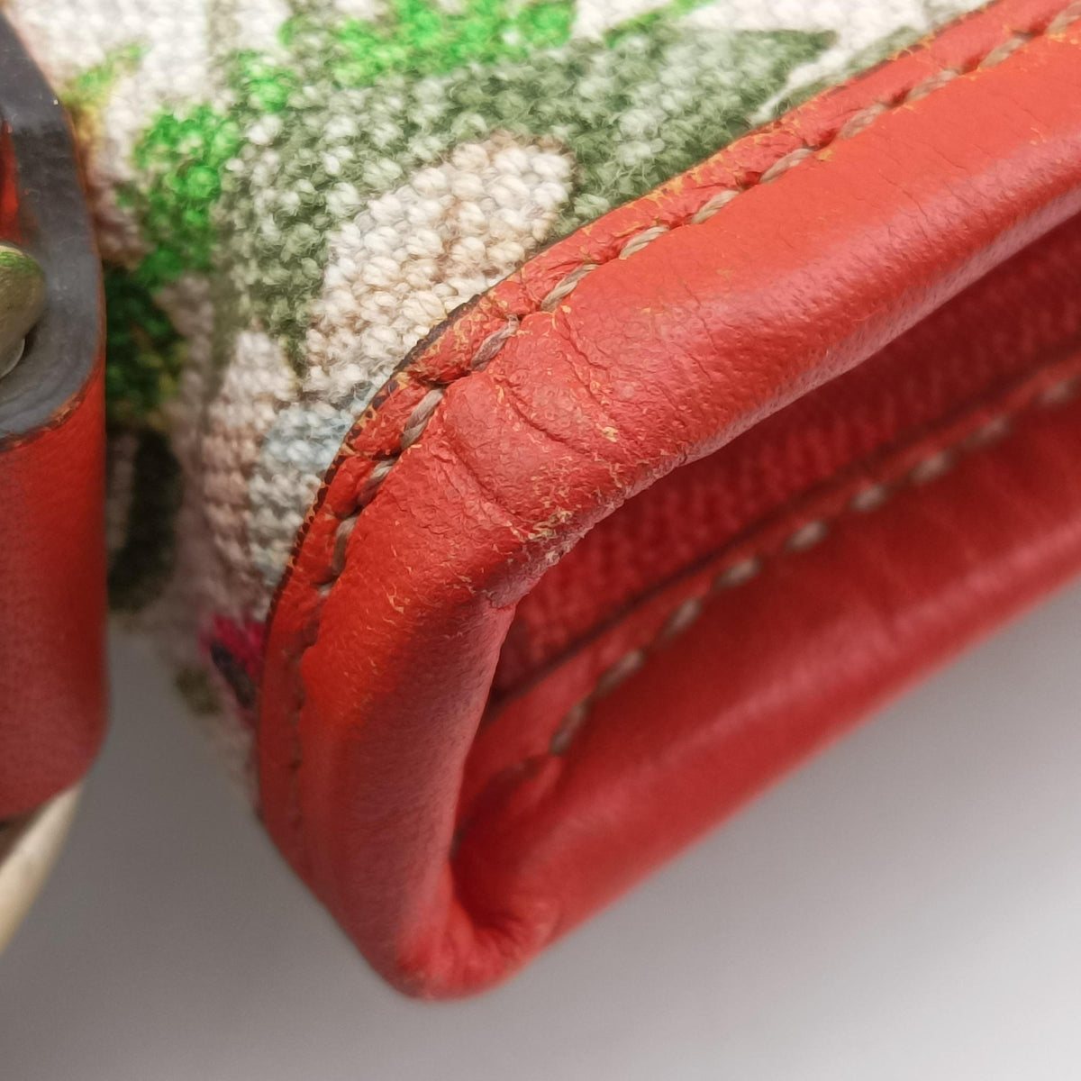 Pre-owned Gucci Flora Charmy Multicolour Leather×canvas 272400 shoulderbag | stylenewstar