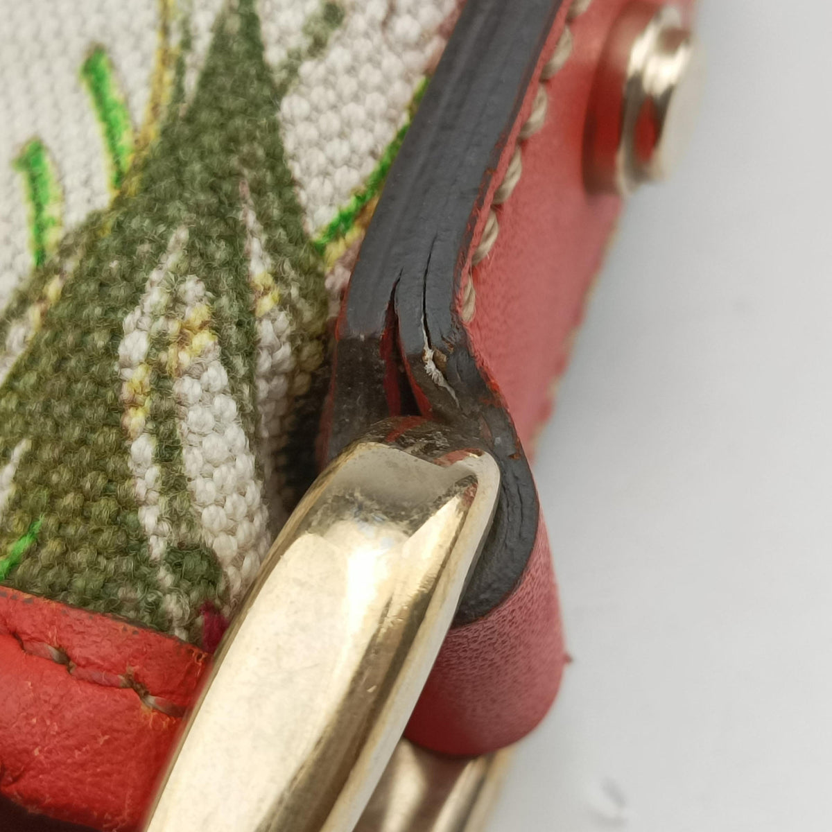 Pre-owned Gucci Flora Charmy Multicolour Leather×canvas 272400 shoulderbag | stylenewstar