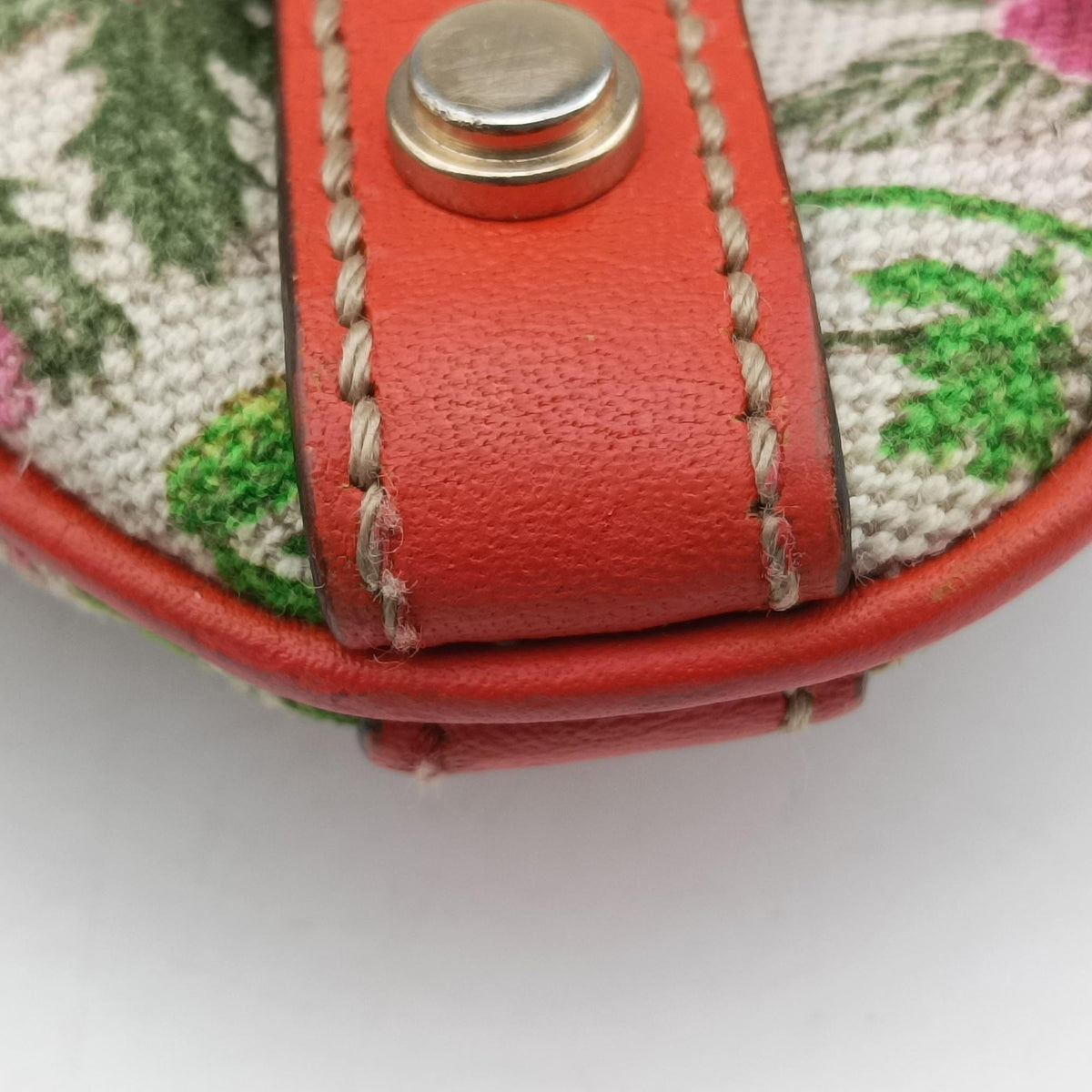 Pre-owned Gucci Flora Charmy Multicolour Leather×canvas 272400 shoulderbag | stylenewstar