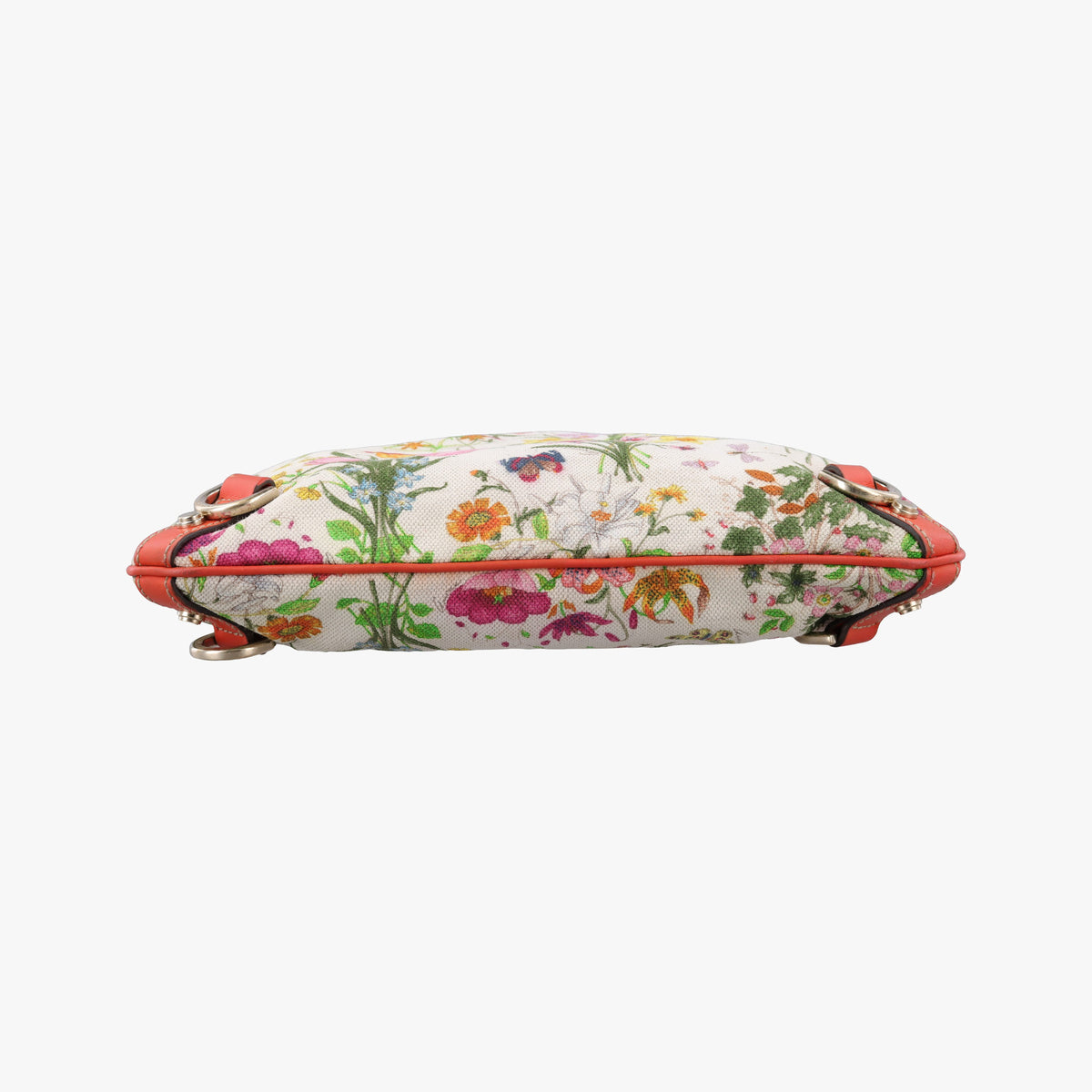 Pre-owned Gucci Flora Charmy Multicolour Leather×canvas 272400 shoulderbag | stylenewstar