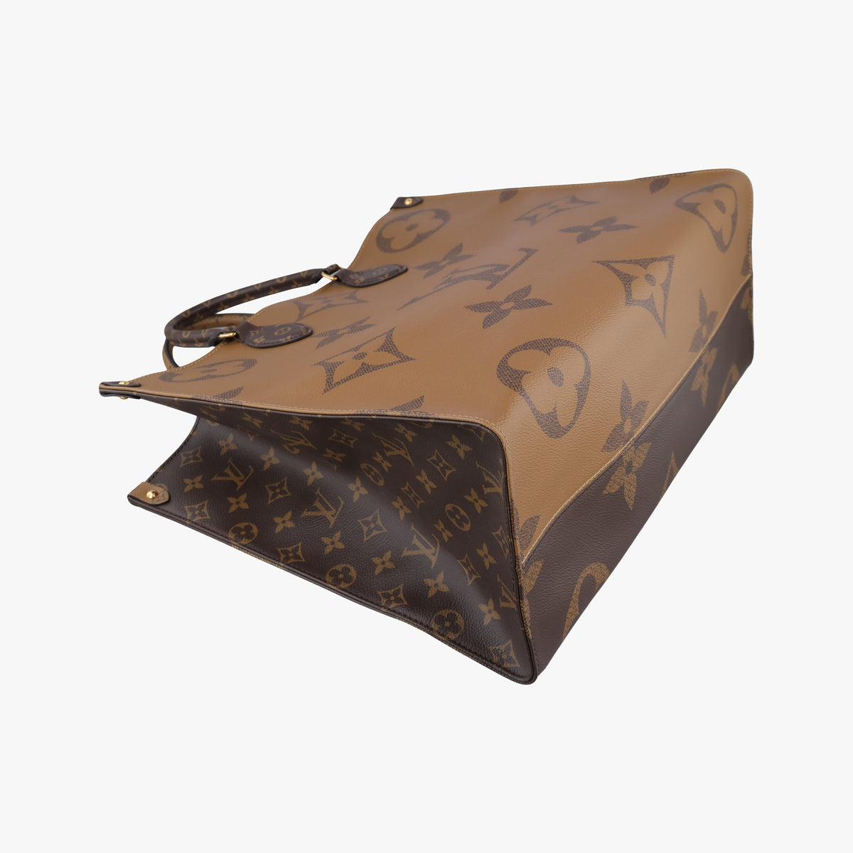 Pre-owned Louis Vuitton On the Go GM Brown Monogram Canvas M45320 shoulderbag | stylenewstar