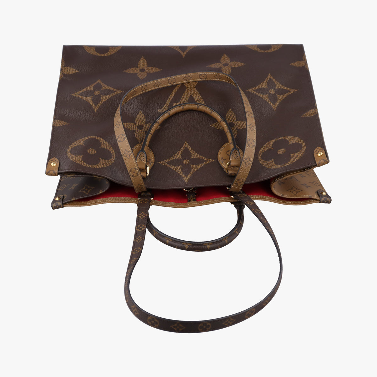 Pre-owned Louis Vuitton On the Go GM Brown Monogram Canvas M45320 shoulderbag | stylenewstar