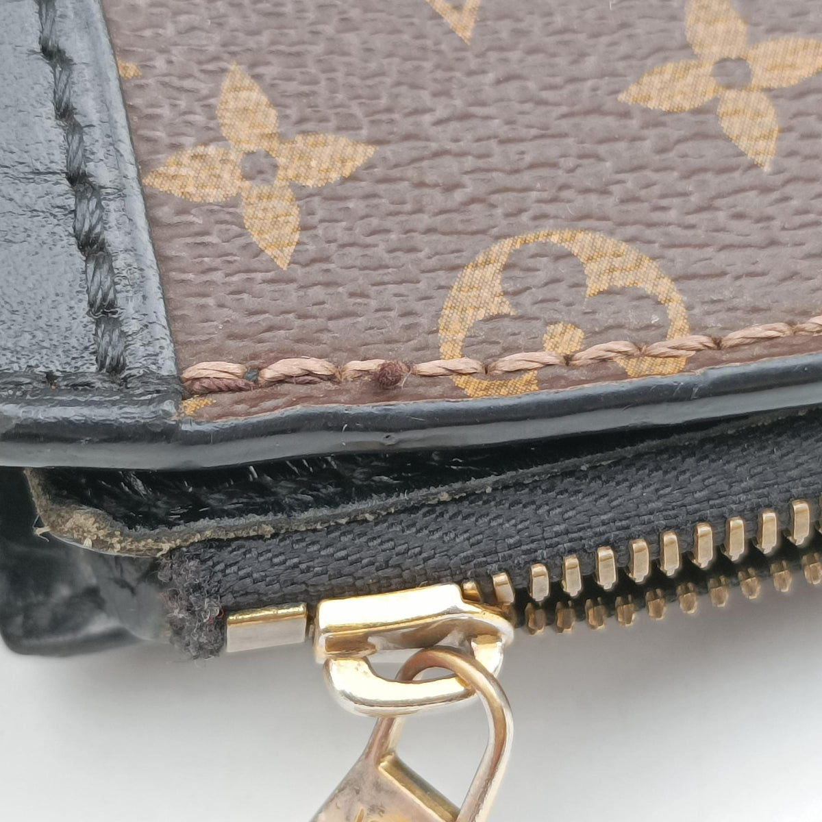 Secondhand Louis Vuitton Trunk Clutch Brown Monogram canvas x calfskin M43596 shoulderbag | stylenewstar