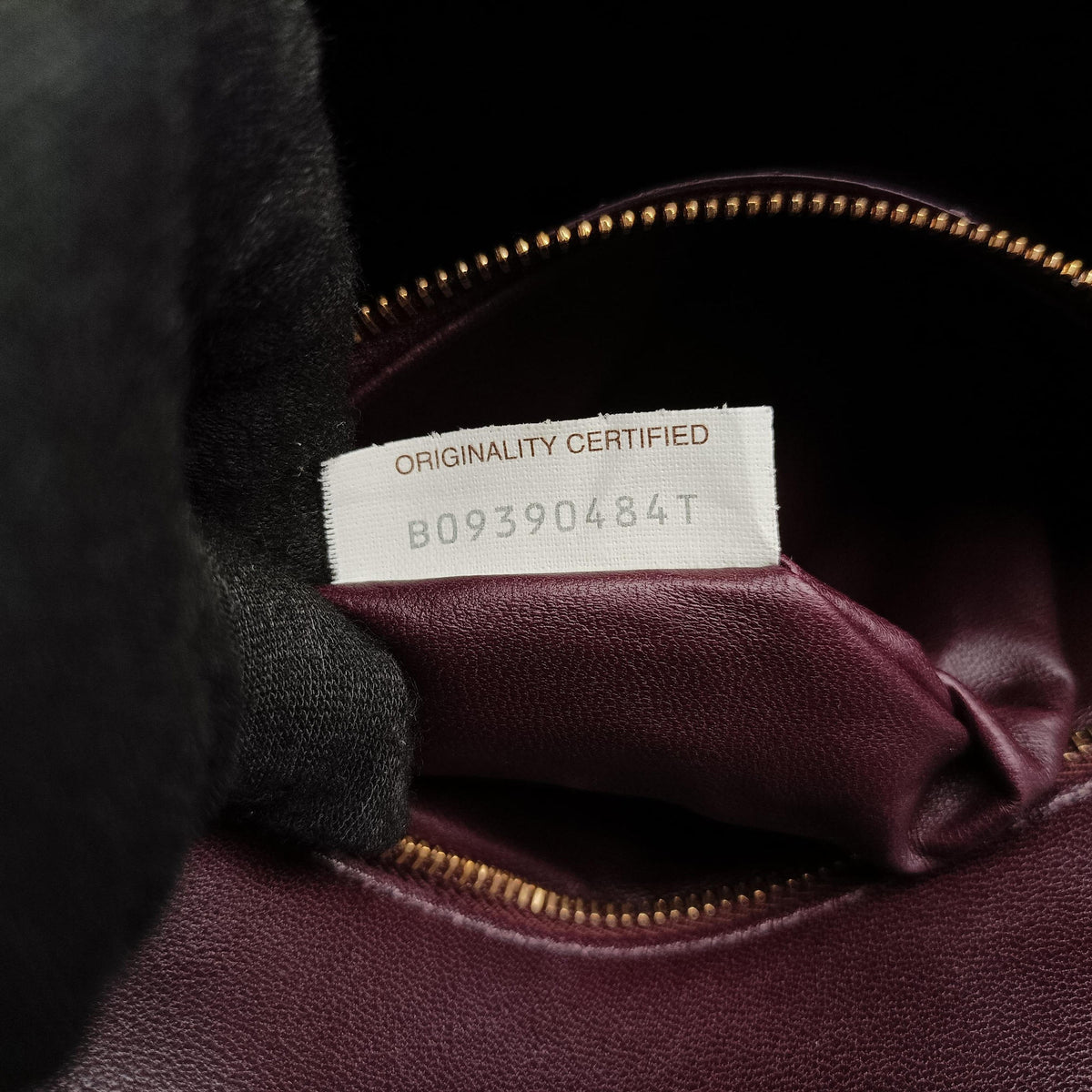 Pre-owned Bottega Veneta The Clip Burgundy Leather  shoulderbag | stylenewstar