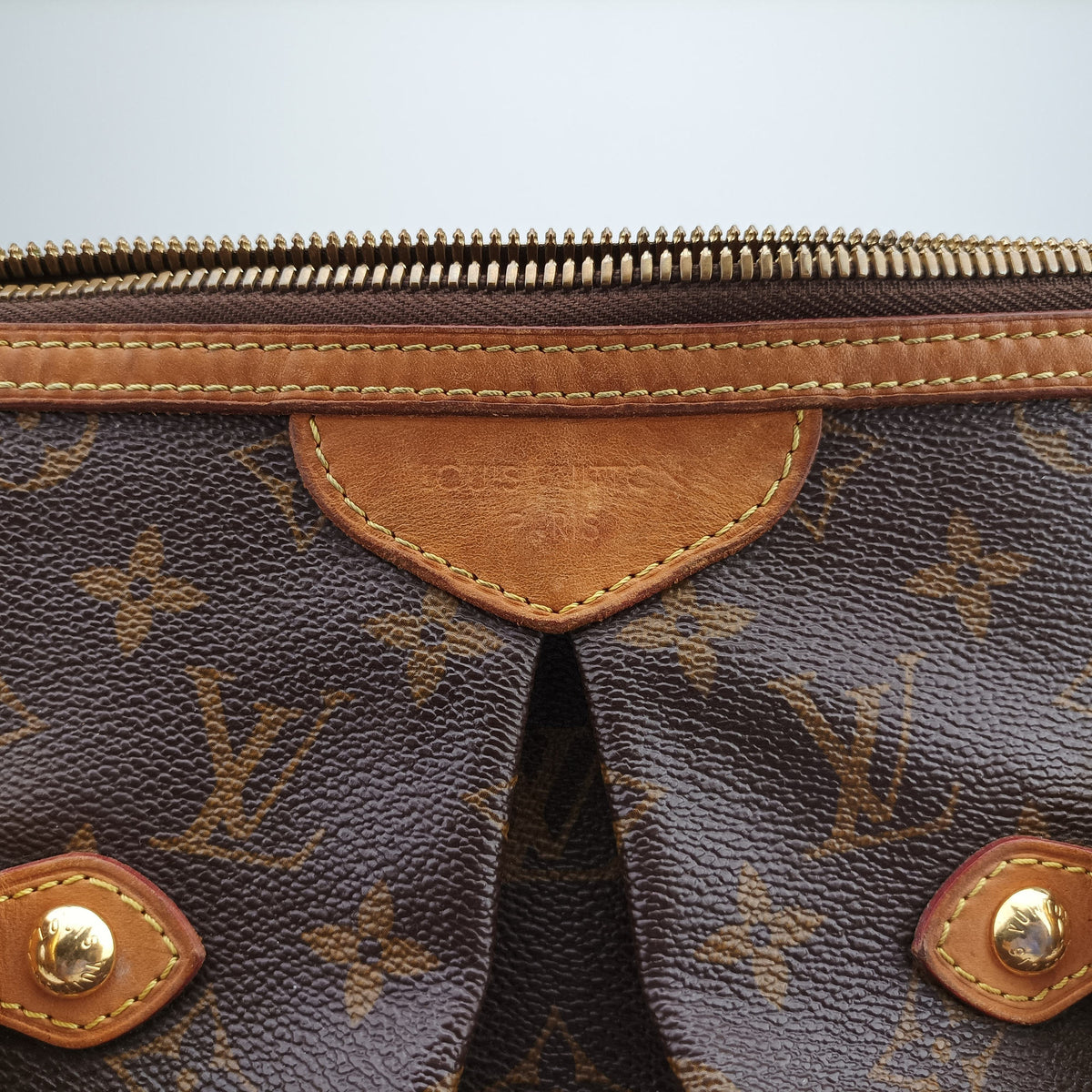 Pre-owned Louis Vuitton PALERMO GM brown Monogram Canvas M40146 shoulderbag | stylenewstar