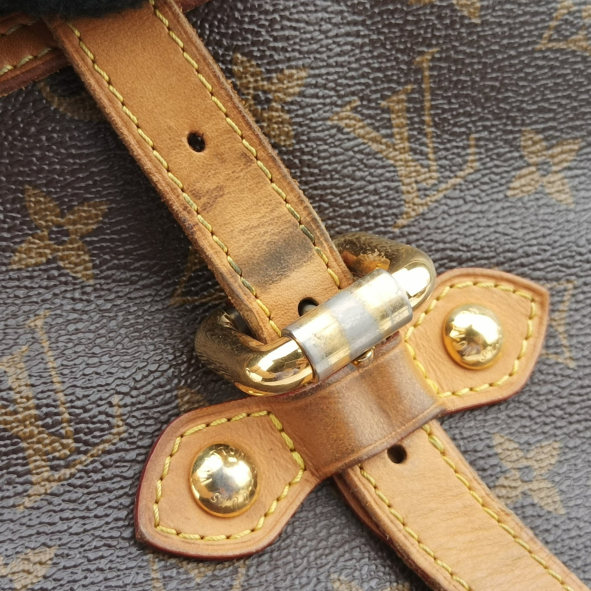Secondhand Louis Vuitton PALERMO GM brown Monogram Canvas M40146 shoulderbag | stylenewstar