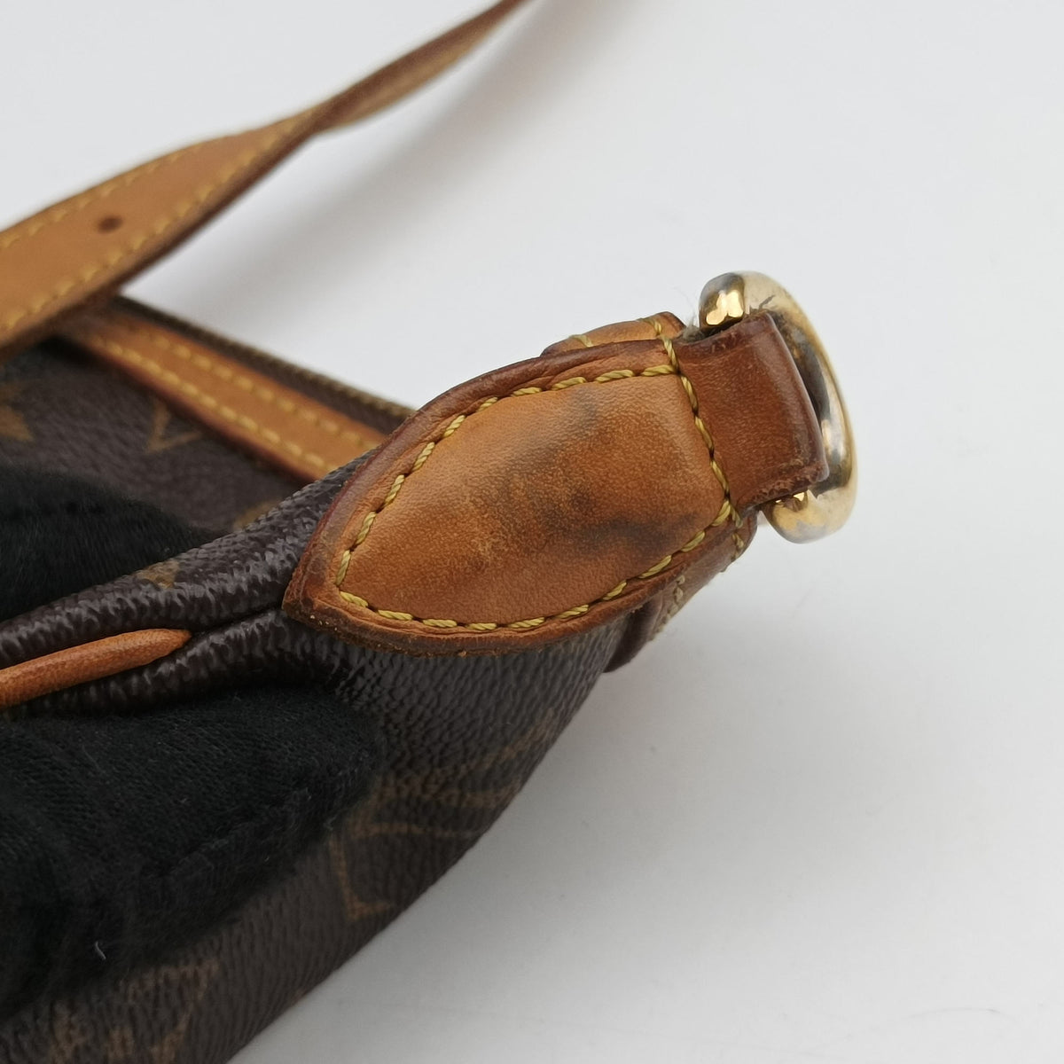 Pre-owned Louis Vuitton PALERMO GM brown Monogram Canvas M40146 shoulderbag | stylenewstar