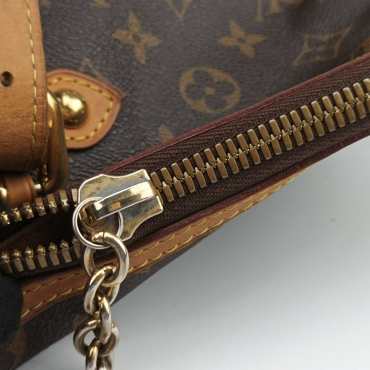 Secondhand Louis Vuitton PALERMO GM brown Monogram Canvas M40146 shoulderbag | stylenewstar
