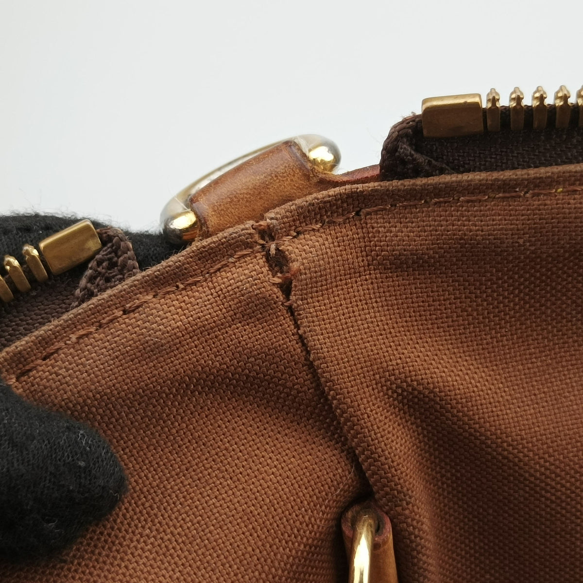 Secondhand Louis Vuitton PALERMO GM brown Monogram Canvas M40146 shoulderbag | stylenewstar