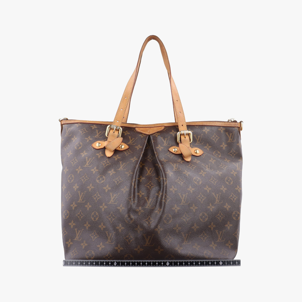 Secondhand Louis Vuitton PALERMO GM brown Monogram Canvas M40146 shoulderbag | stylenewstar