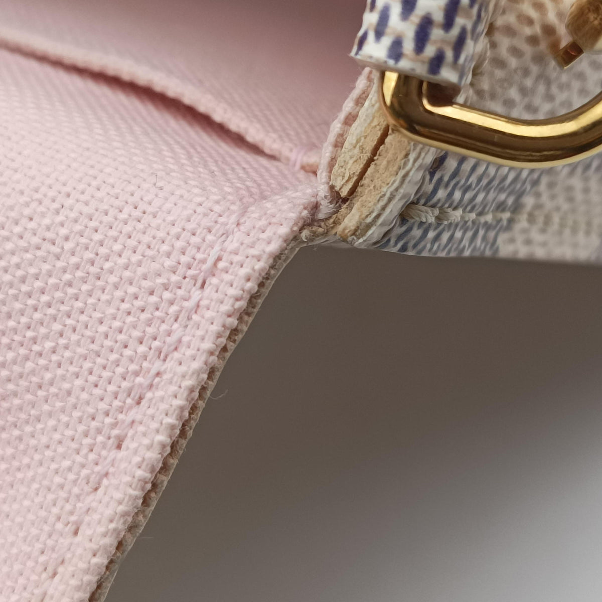Pre-owned Louis Vuitton Pochette Felicie Azur Damier Canvas N63106 shoulderbag | stylenewstar