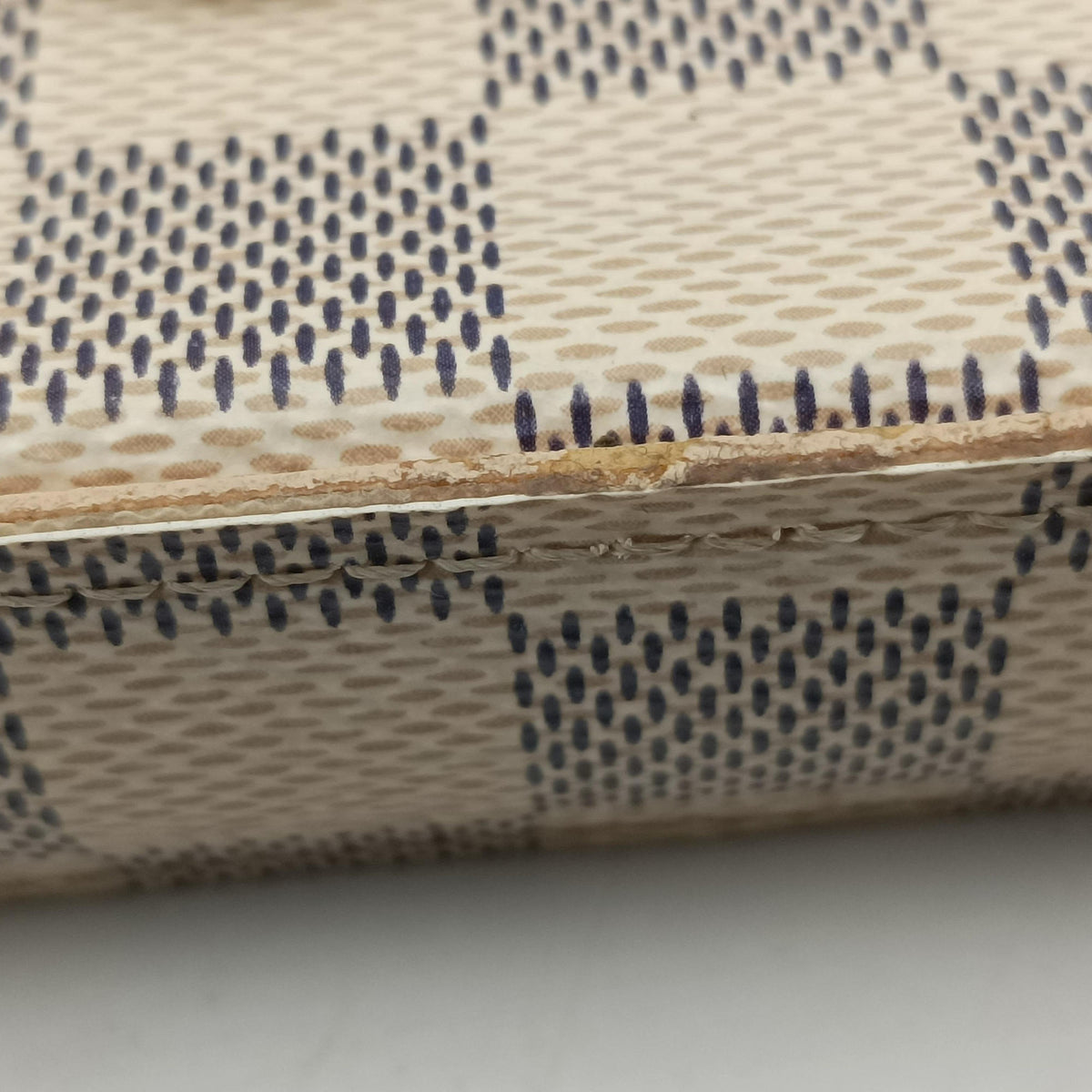 Pre-owned Louis Vuitton Pochette Felicie Azur Damier Canvas N63106 shoulderbag | stylenewstar