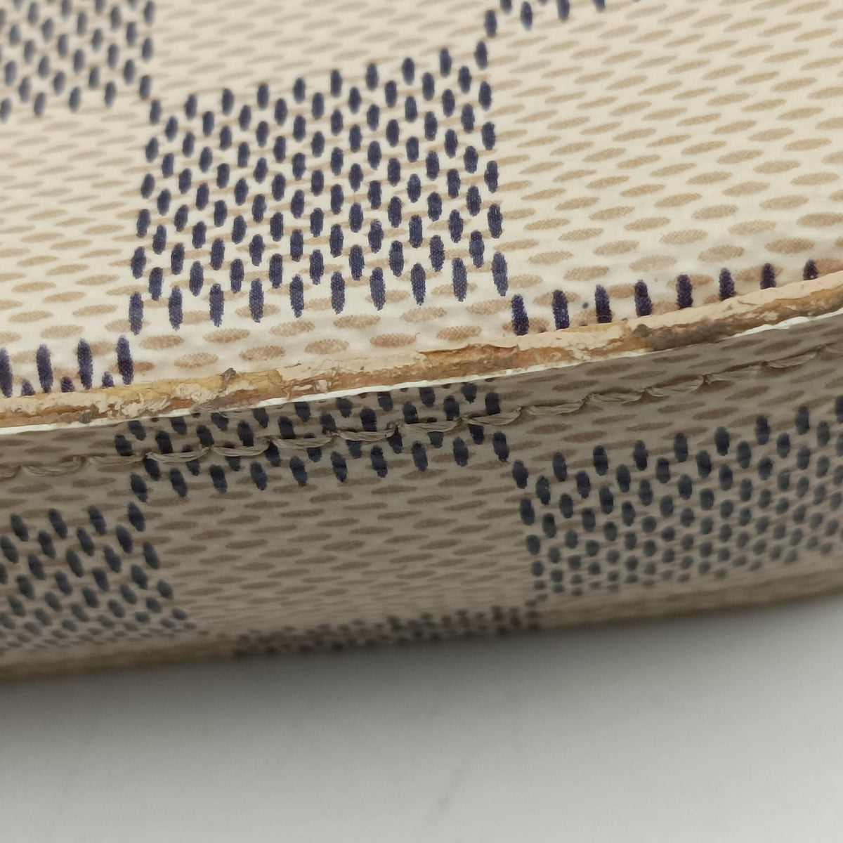 Pre-owned Louis Vuitton Pochette Felicie Azur Damier Canvas N63106 shoulderbag | stylenewstar