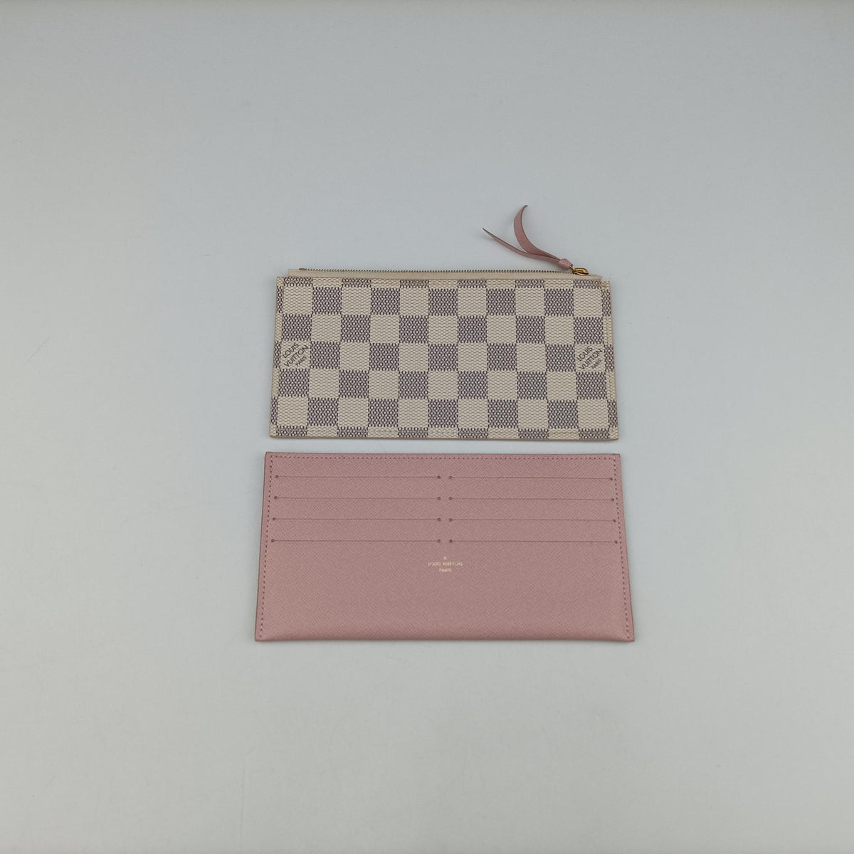 Pre-owned Louis Vuitton Pochette Felicie Azur Damier Canvas N63106 shoulderbag | stylenewstar