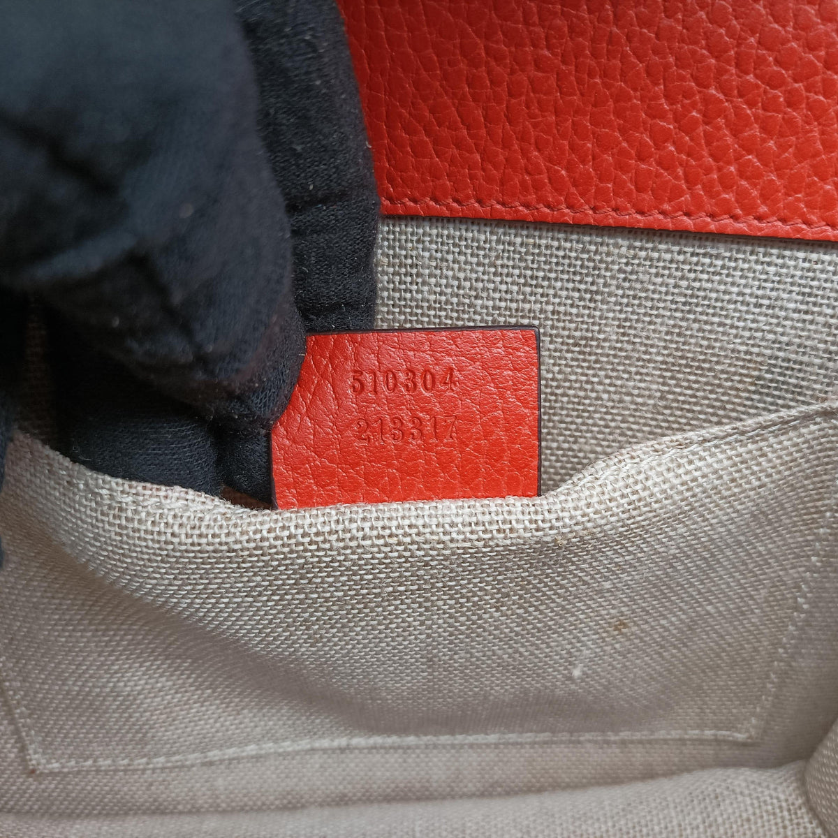 Vintage Gucci Interlocking G Orange Leather 510304 shoulderbag | stylenewstar