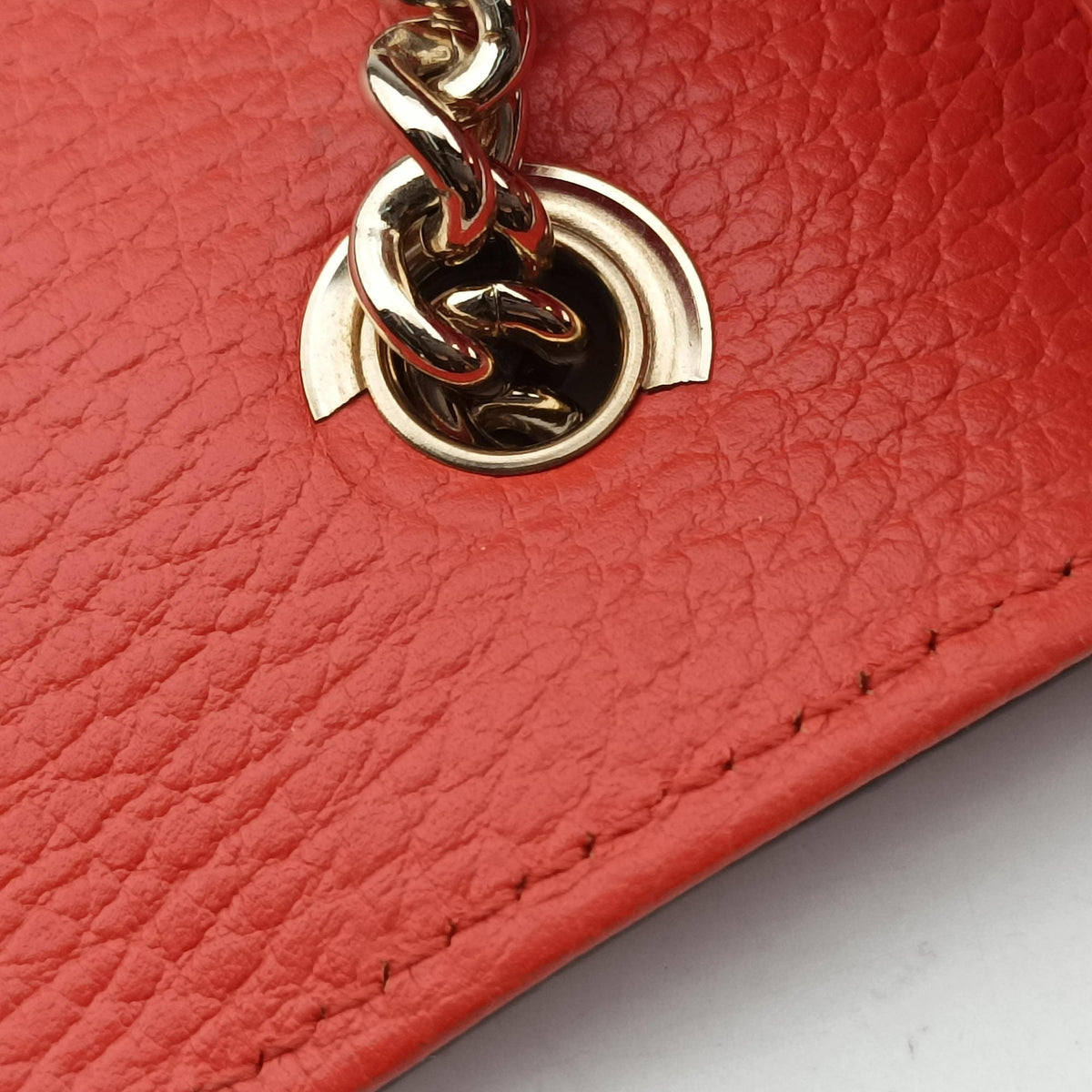 Vintage Gucci Interlocking G Orange Leather 510304 shoulderbag | stylenewstar