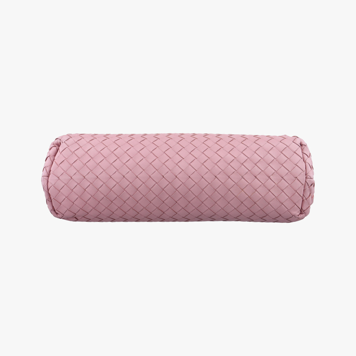 Pre-owned Bottega Veneta Intrecciato Olimpia Pink lambskin  shoulderbag | stylenewstar